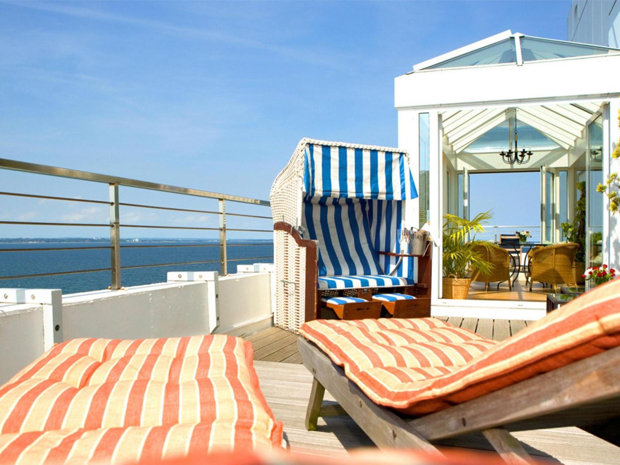 Grand Hotel Seeschloesschen Sea Retreat & Spa Timmendorfer Strand Esterno foto